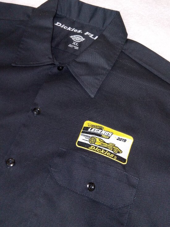 Dickies Other - Dickies Hot Wheels 2019 Legends Tour FLEX Short Sleeve Polo Work Shirt Sz XL
